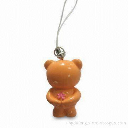 Fancy Keychain, Made of Optional Material, Suitable for Promotional Gifts